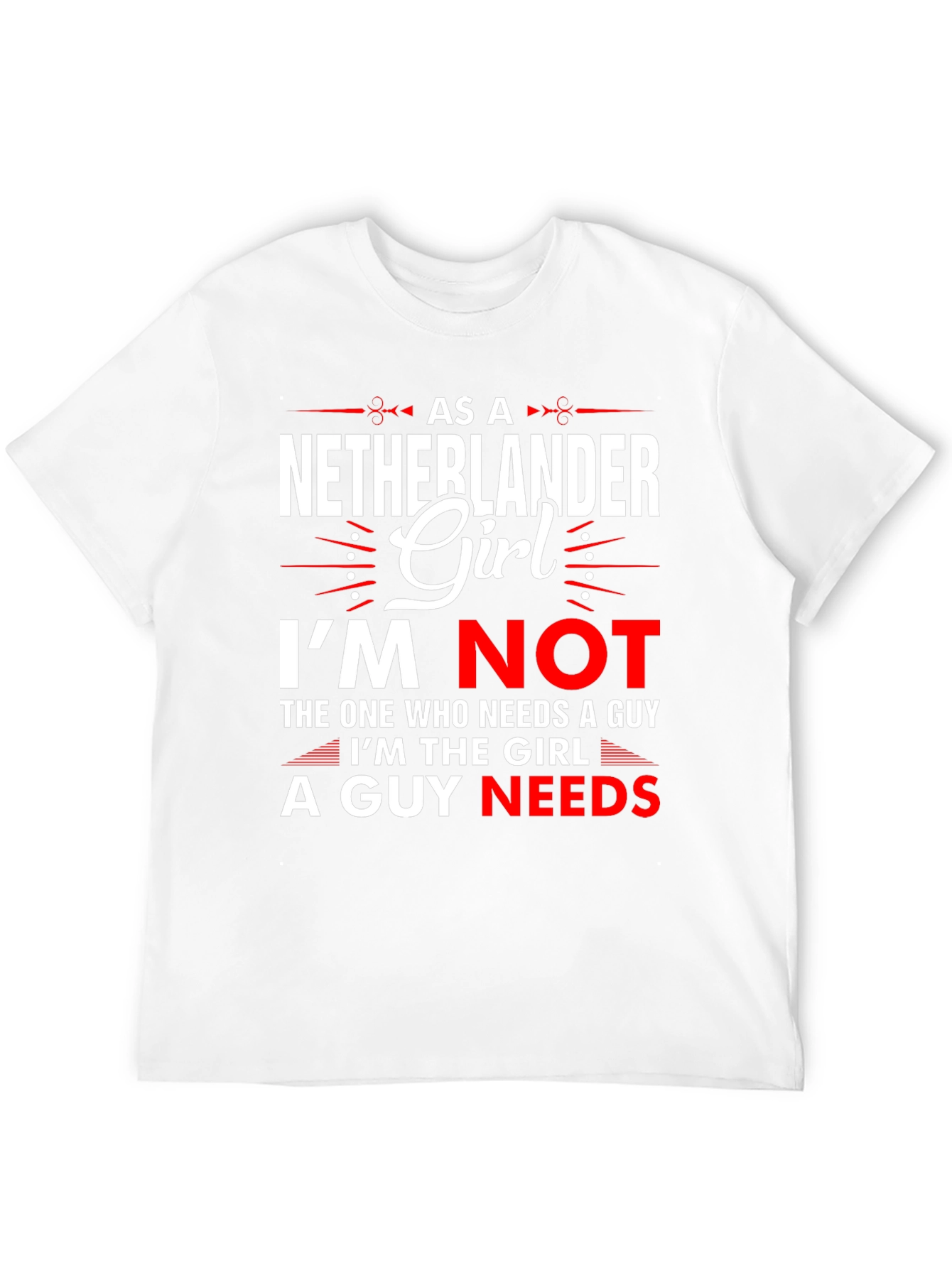 Netherlander Girl T-Shirt - Independent Womans Tee