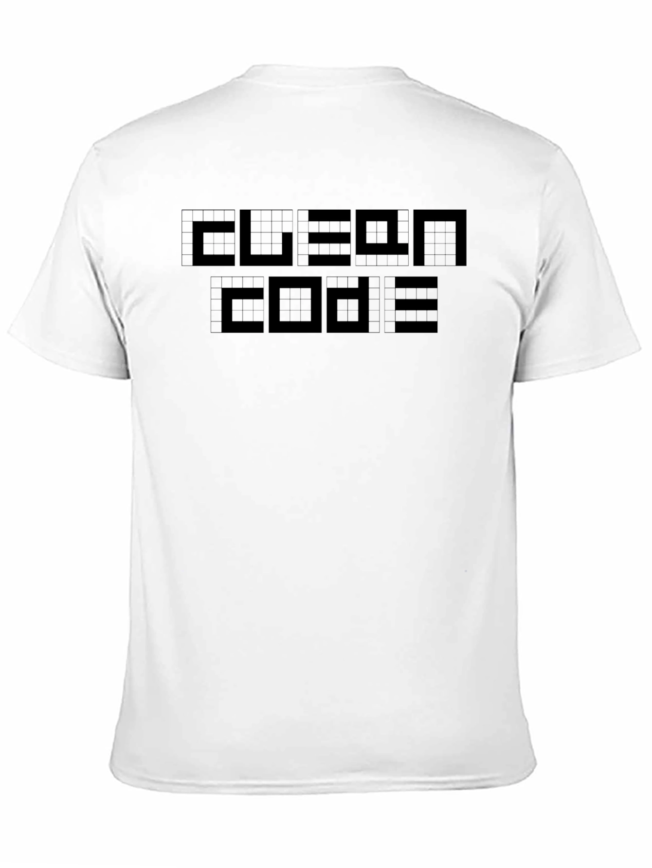 Clean Code T-Shirt - Black Coded Tee