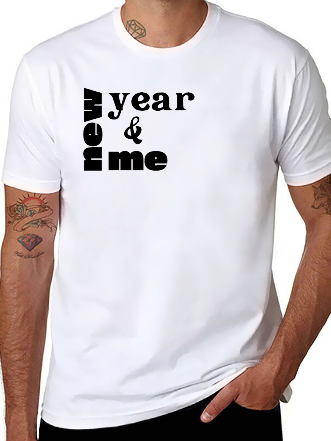 Modern Year & Time T-Shirt - Soft Cotton Blend