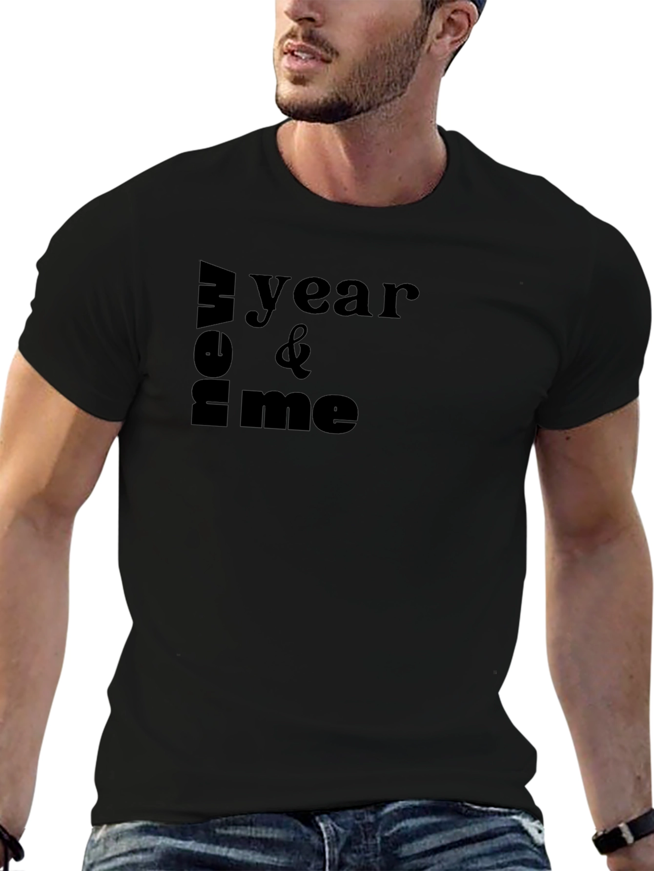 Modern Year & Time T-Shirt - Soft Cotton Blend