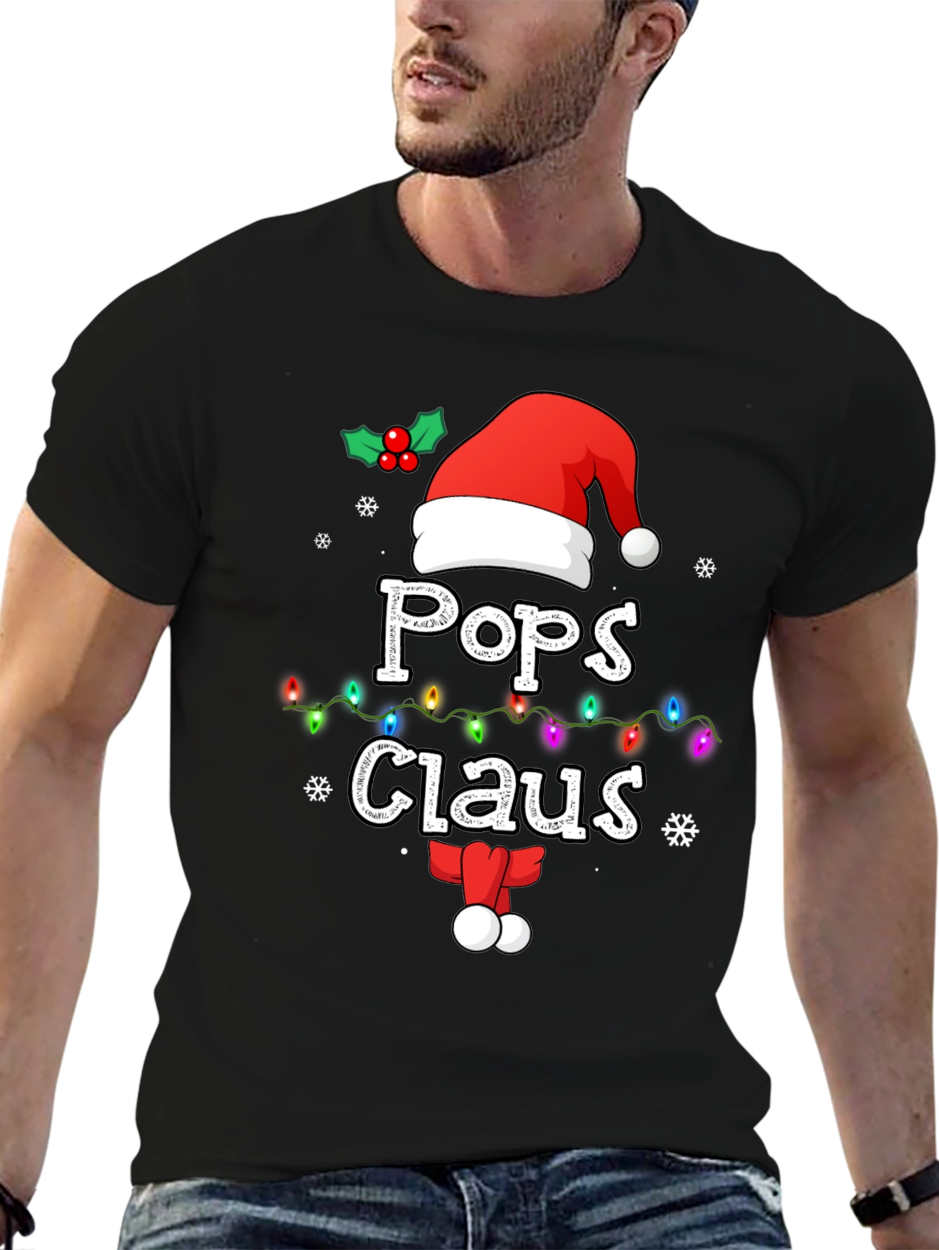 Pops Claus Christmas T-Shirt