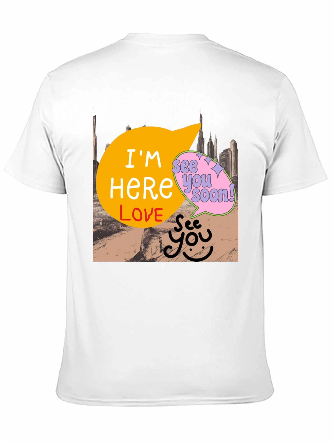 Im Here Love Graphic Tee