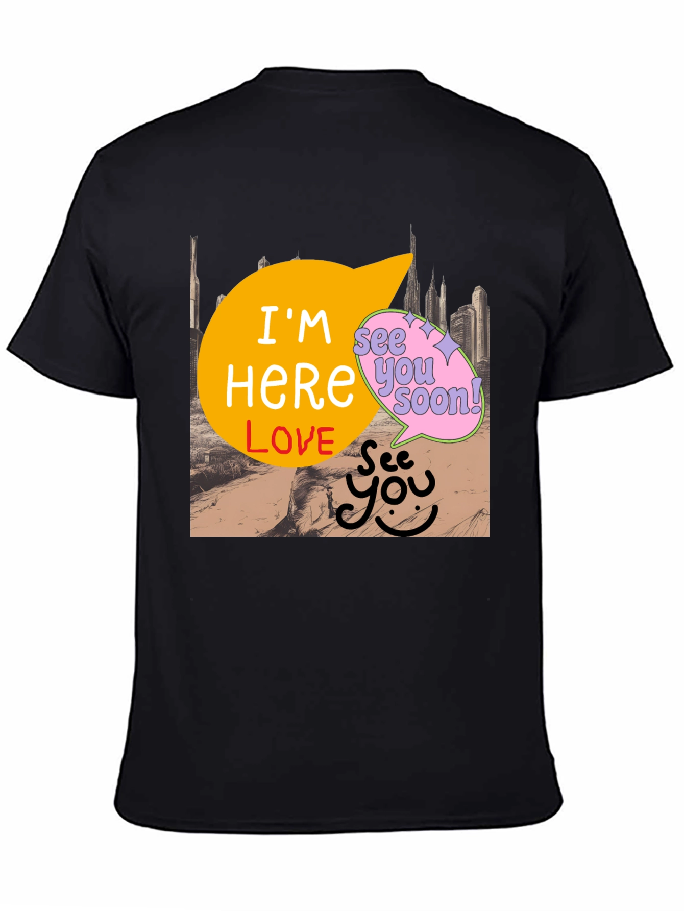 Im Here Love Graphic Tee