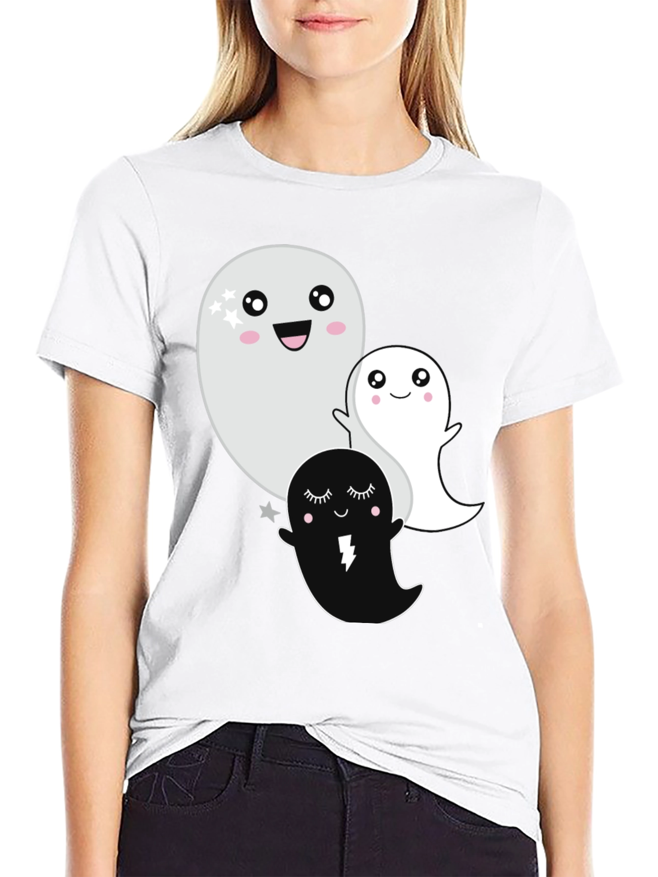 Cute Halloween Ghost T-Shirt