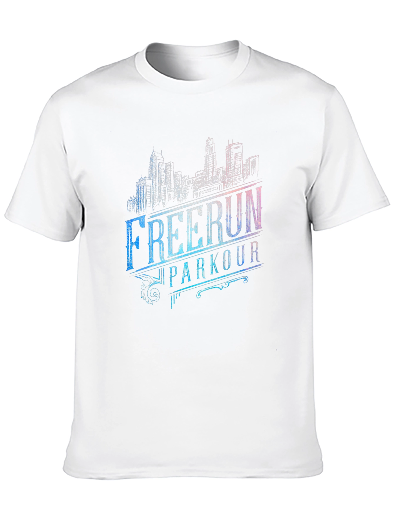 FreeRun Parkour Cityscape T-Shirt