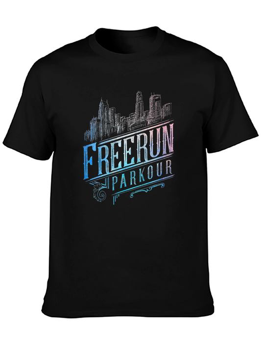 FreeRun Parkour Cityscape T-Shirt