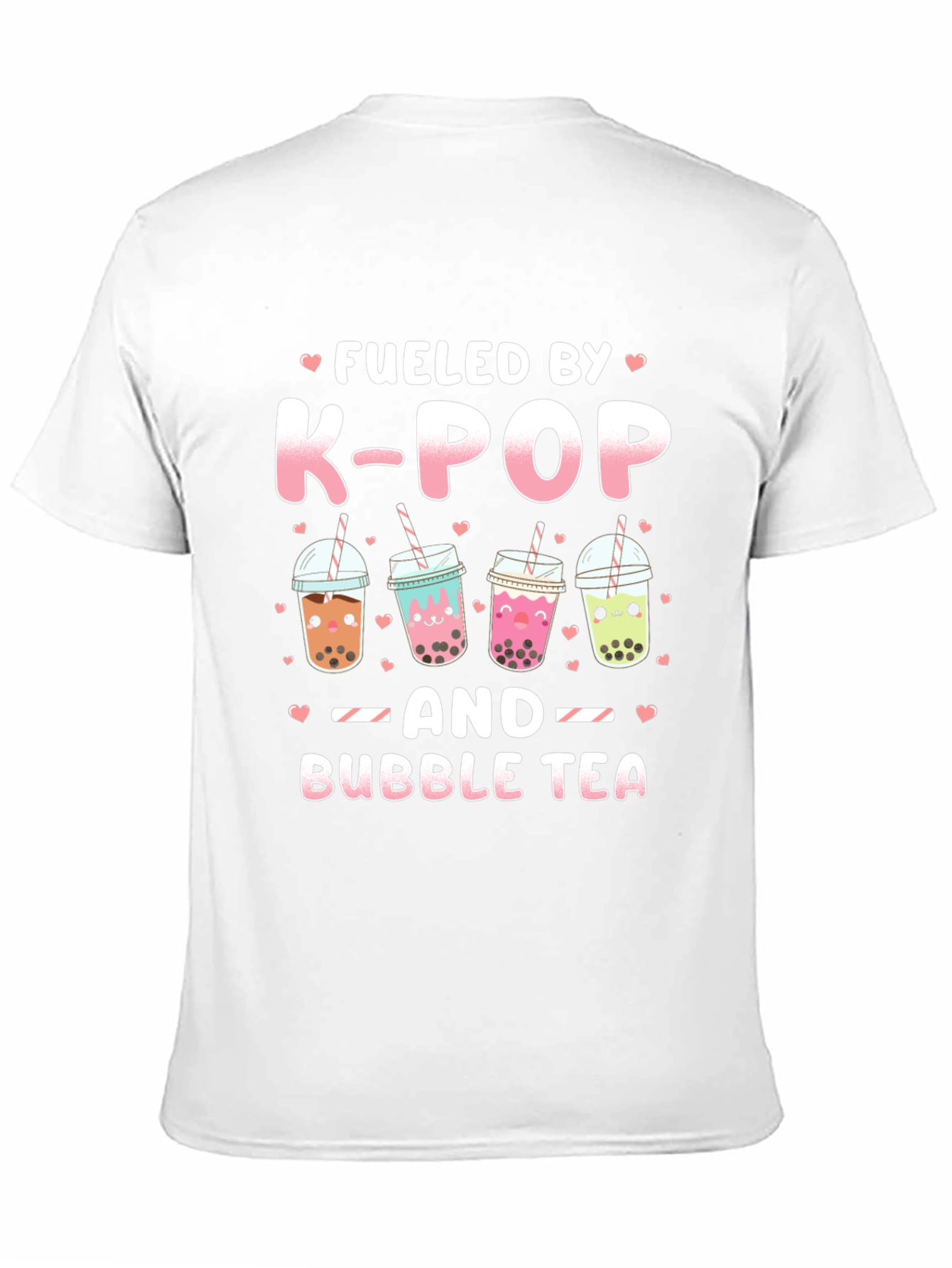 Fueled by K-Pop and Bubble Tea T-Shirt