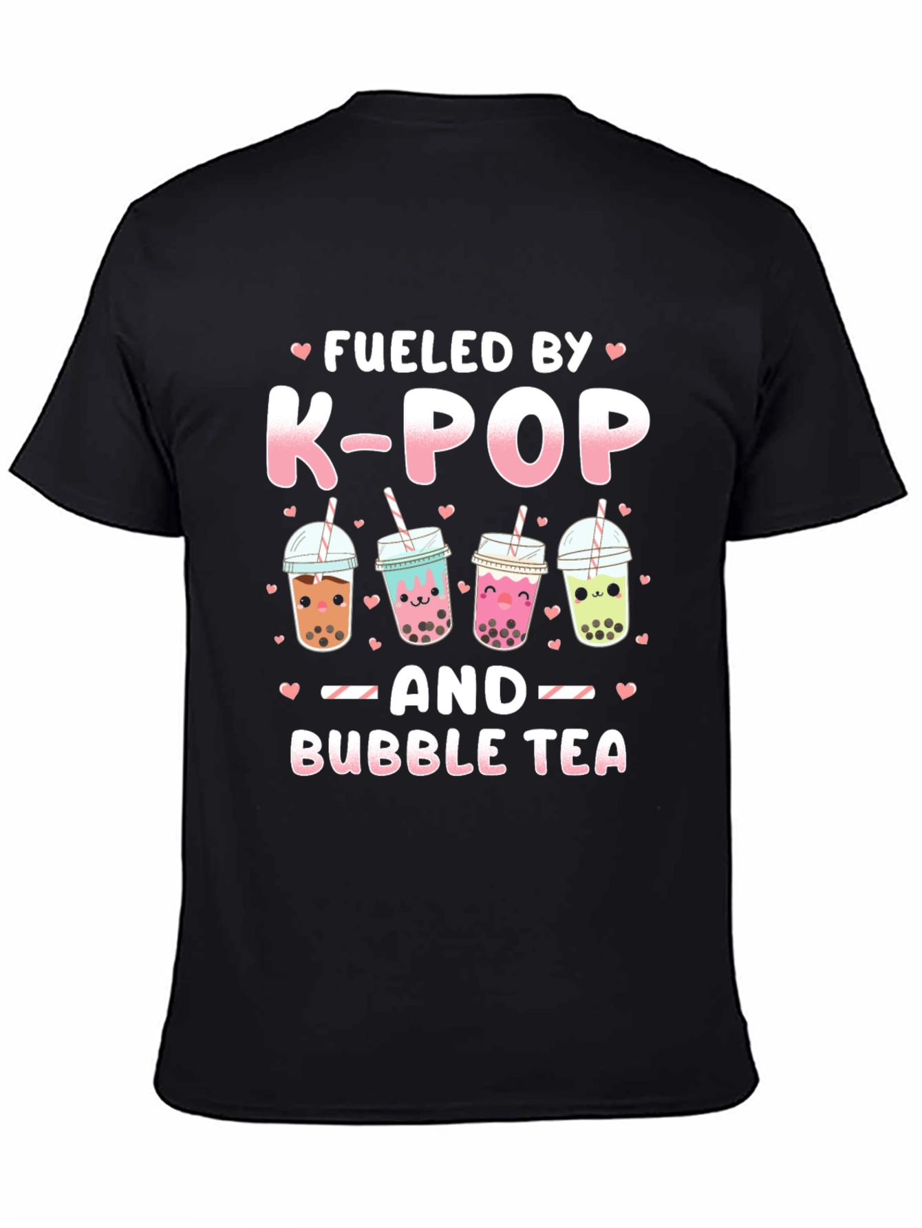 Fueled by K-Pop and Bubble Tea T-Shirt