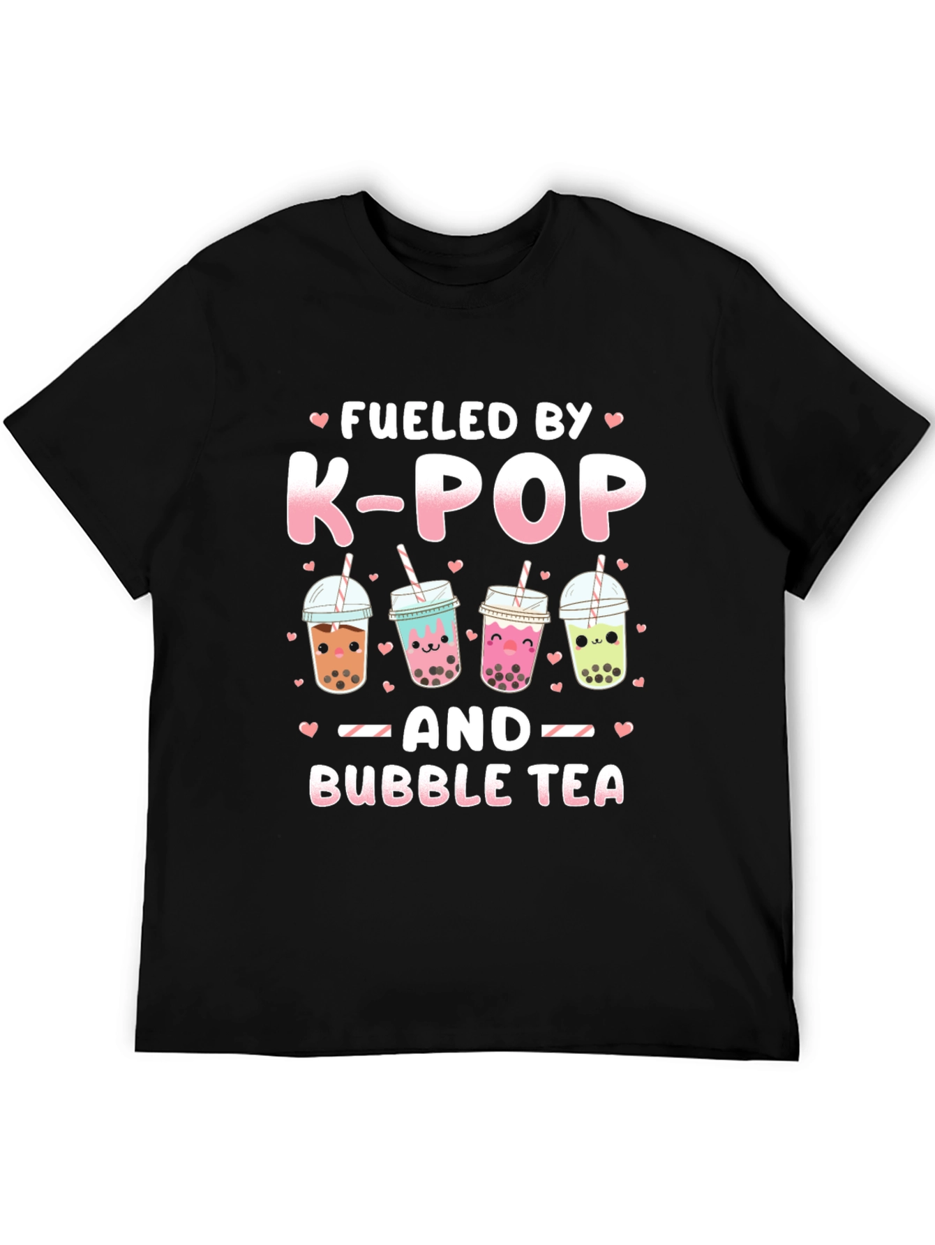 Fueled by K-Pop and Bubble Tea T-Shirt