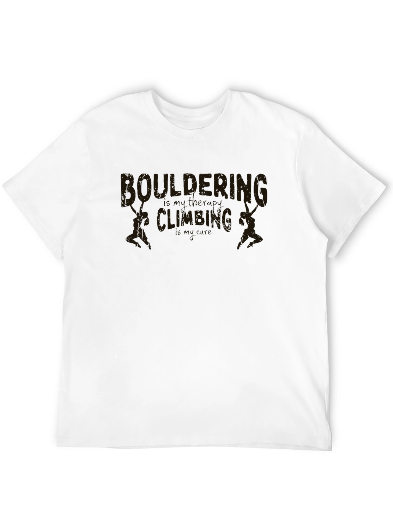 Bouldering Climbing Graphic T-Shirt