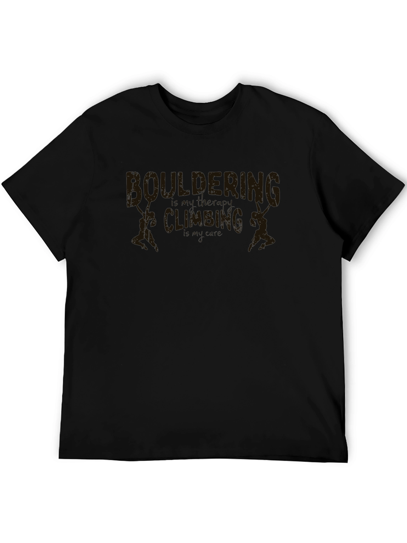 Bouldering Climbing Graphic T-Shirt