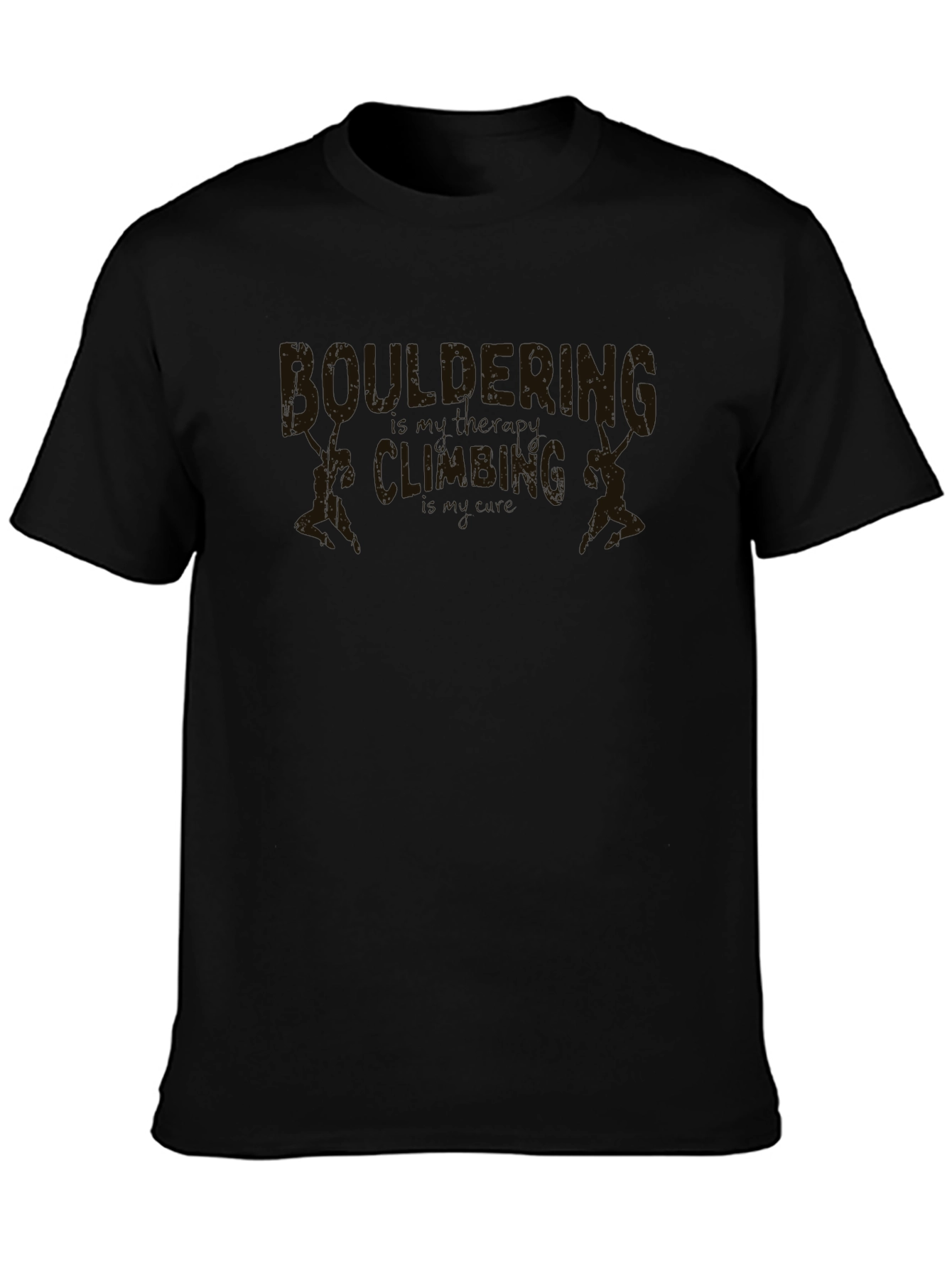 Bouldering Climbing Graphic T-Shirt