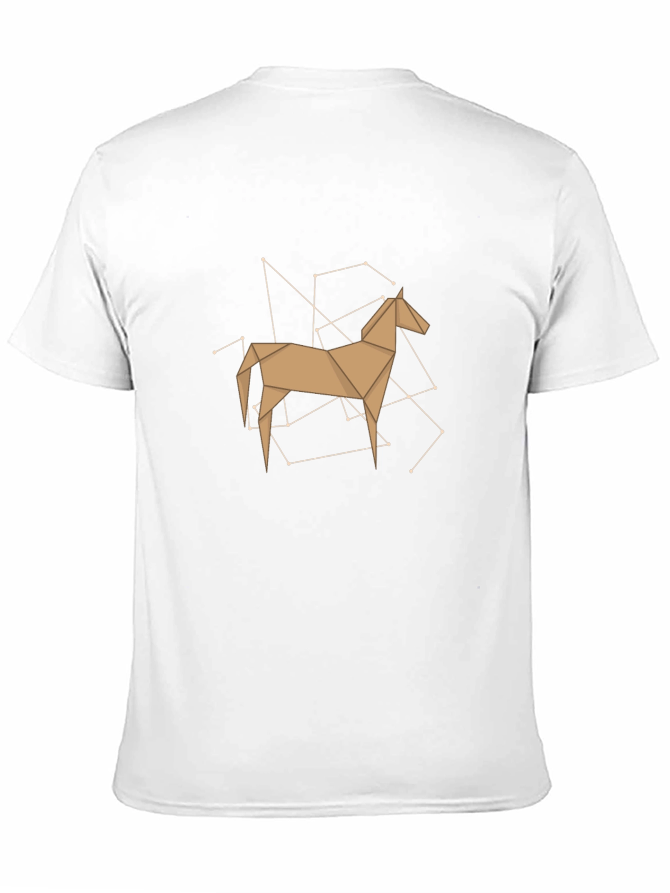 Geometric Horse T-Shirt - Stylish & Modern