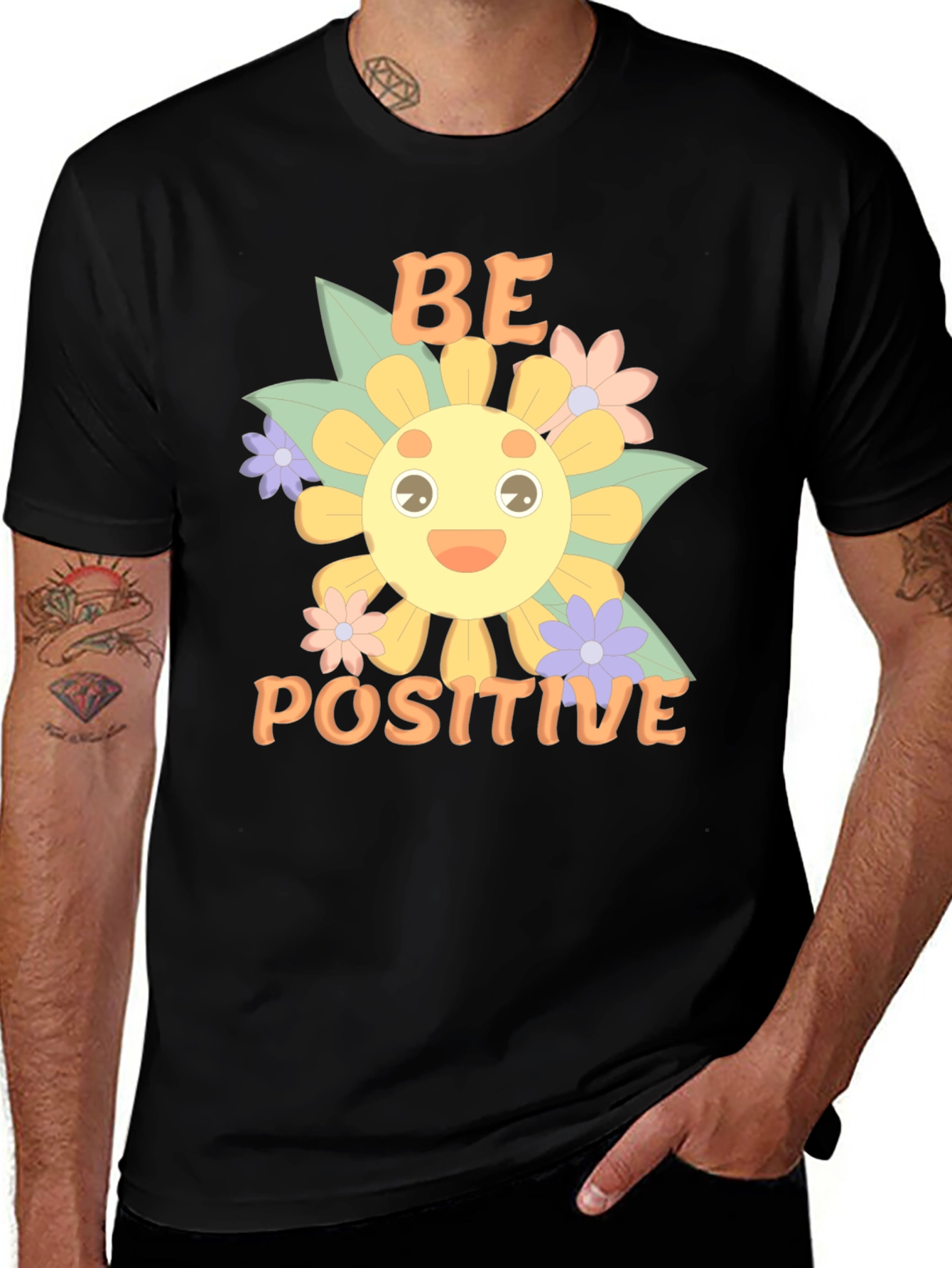 Be Positive Graphic Tee