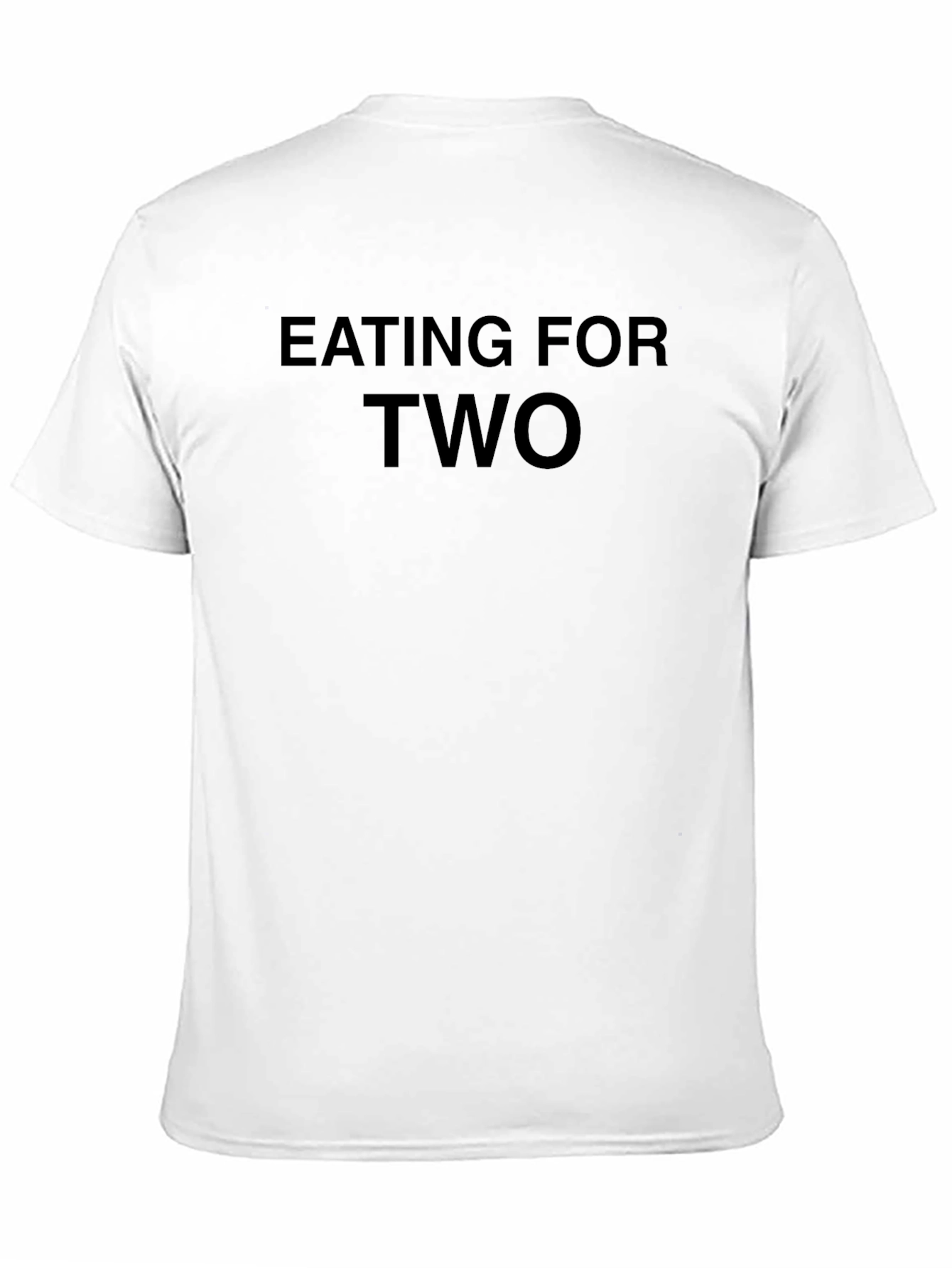 Eating for Two Funny Maternity T-Shirt