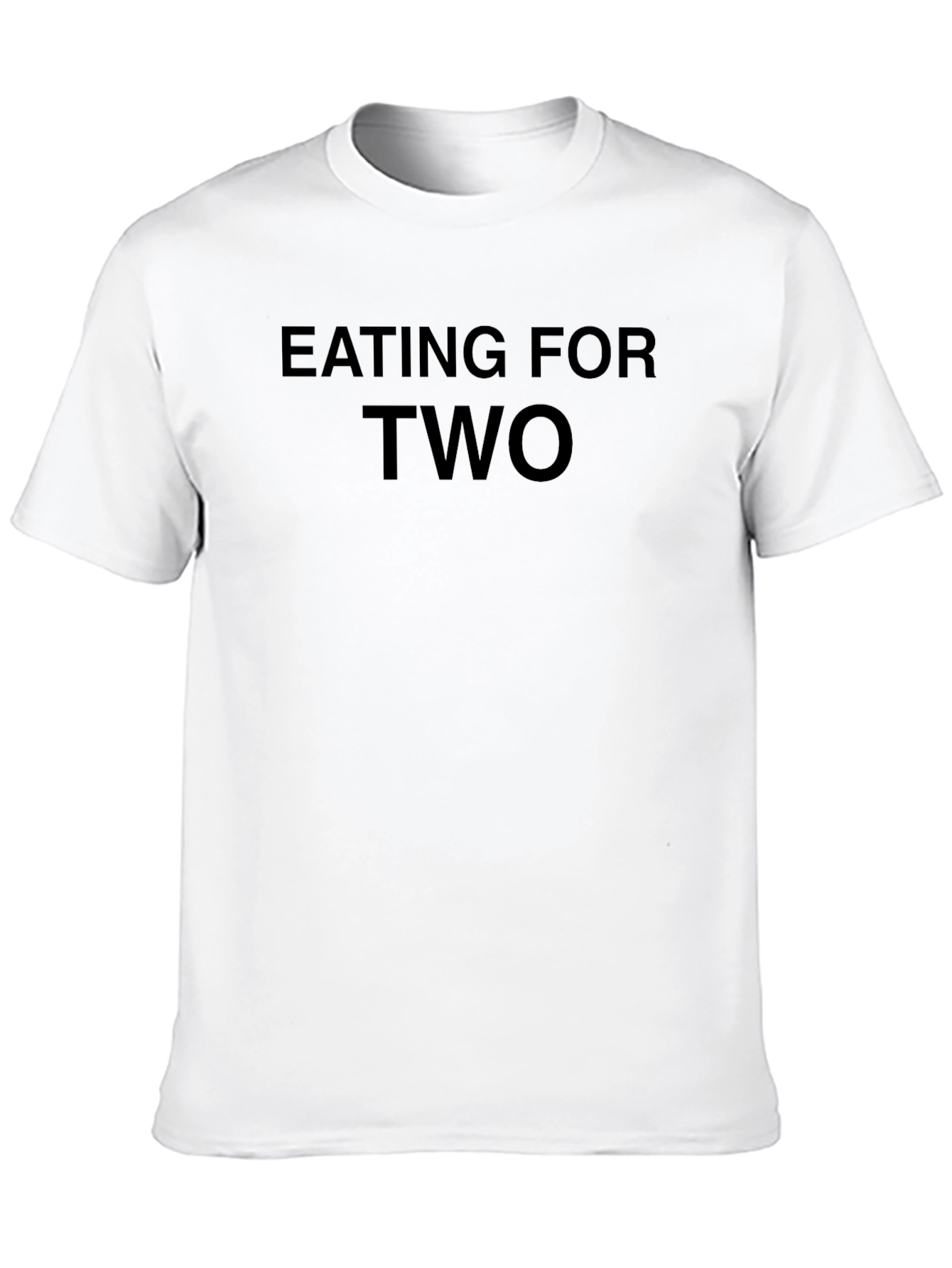 Eating for Two Funny Maternity T-Shirt