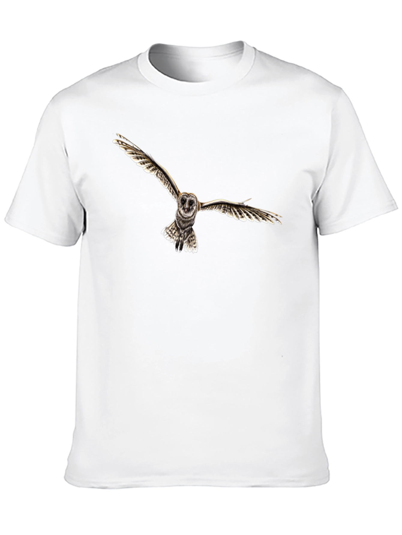 Owl Graphic Black T-Shirt