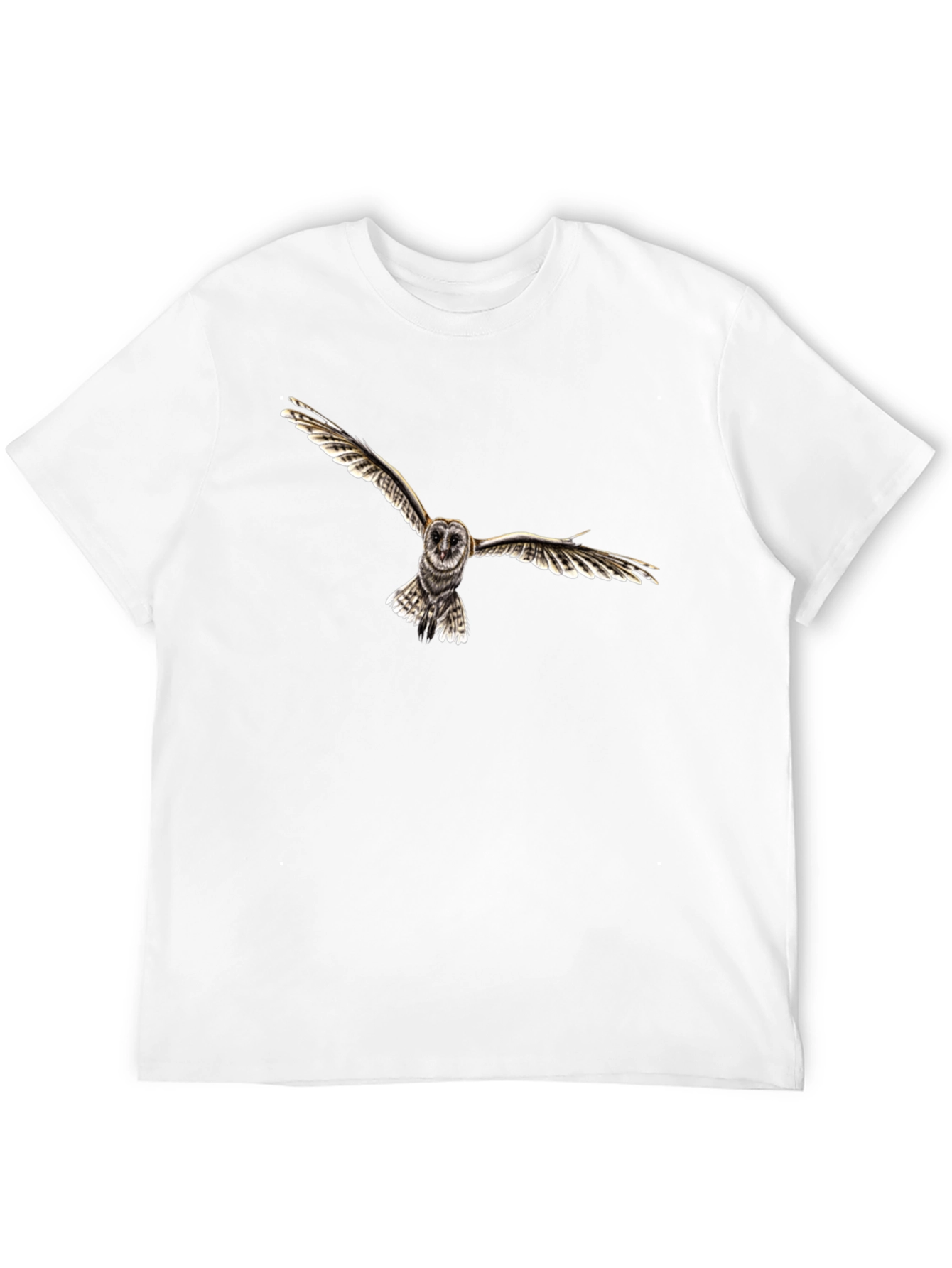 Owl Graphic Black T-Shirt