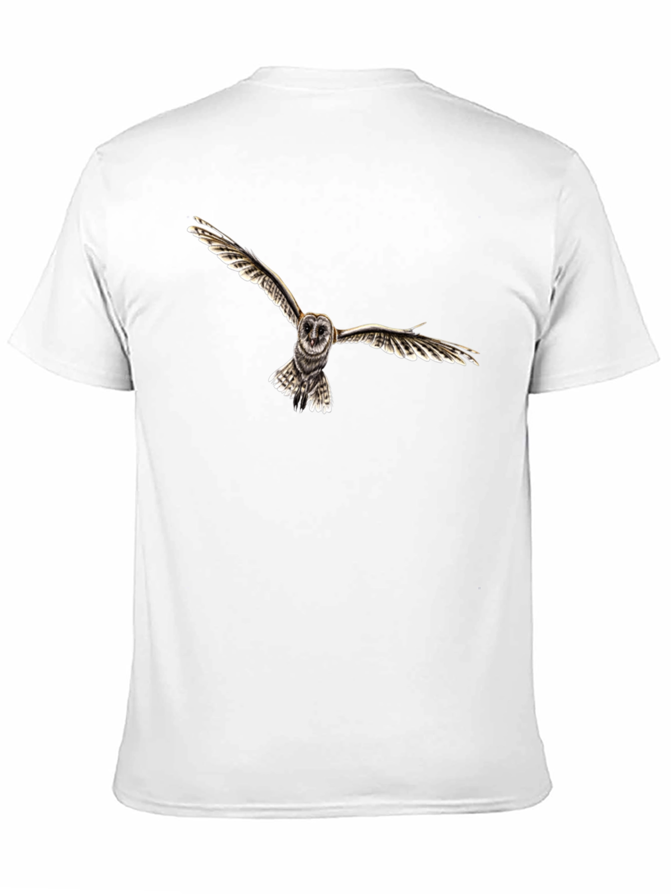 Owl Graphic Black T-Shirt