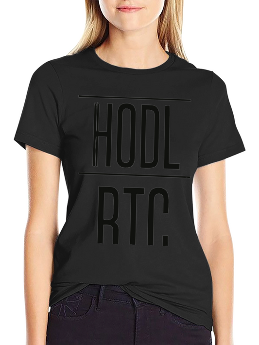 HODL BTC T-Shirt - Crypto Enthusiast Apparel