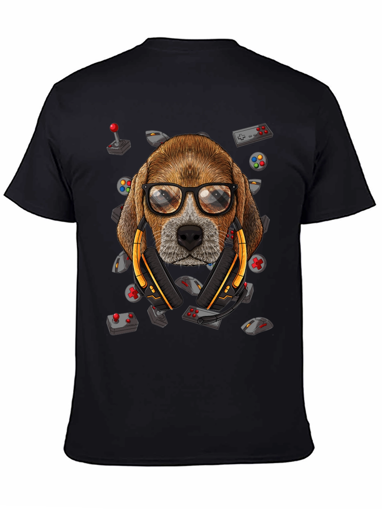 Gamer Dog T-Shirt - Funny Animal Lover Tee