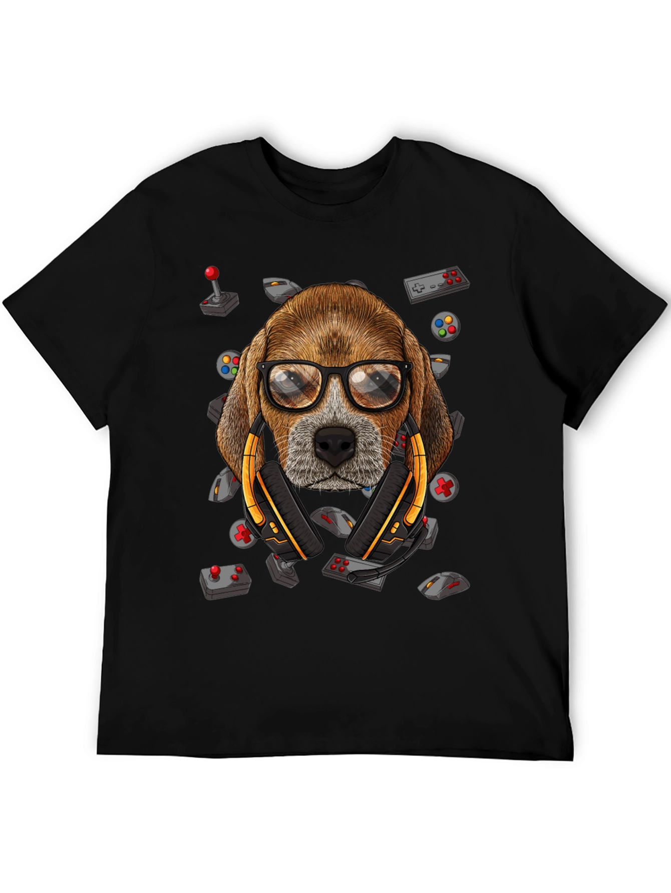 Gamer Dog T-Shirt - Funny Animal Lover Tee