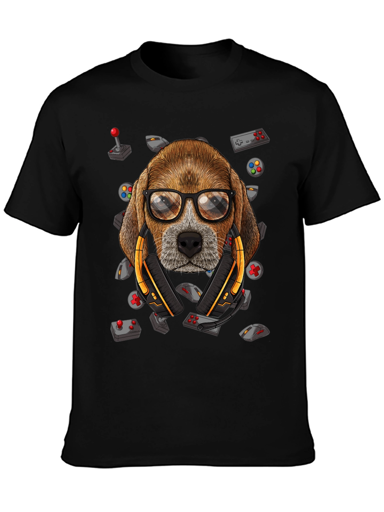 Gamer Dog T-Shirt - Funny Animal Lover Tee