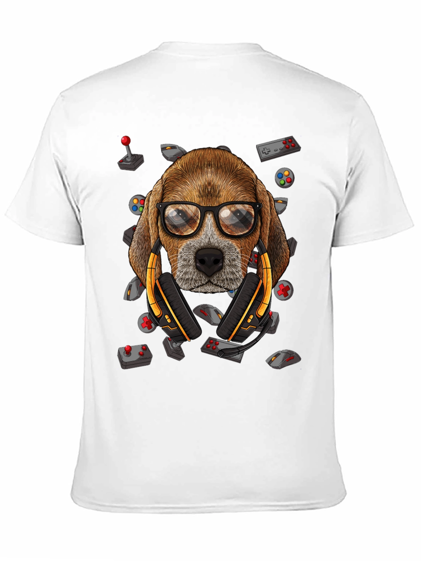 Gamer Dog T-Shirt - Funny Animal Lover Tee