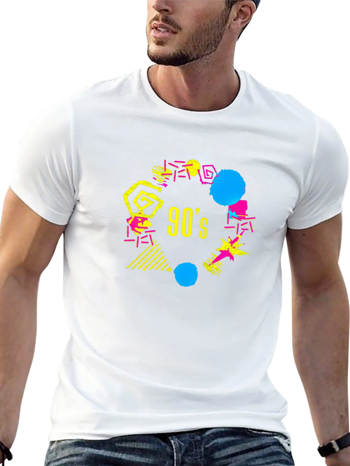 Retro 90s Graphic Tee - Nostalgic Style