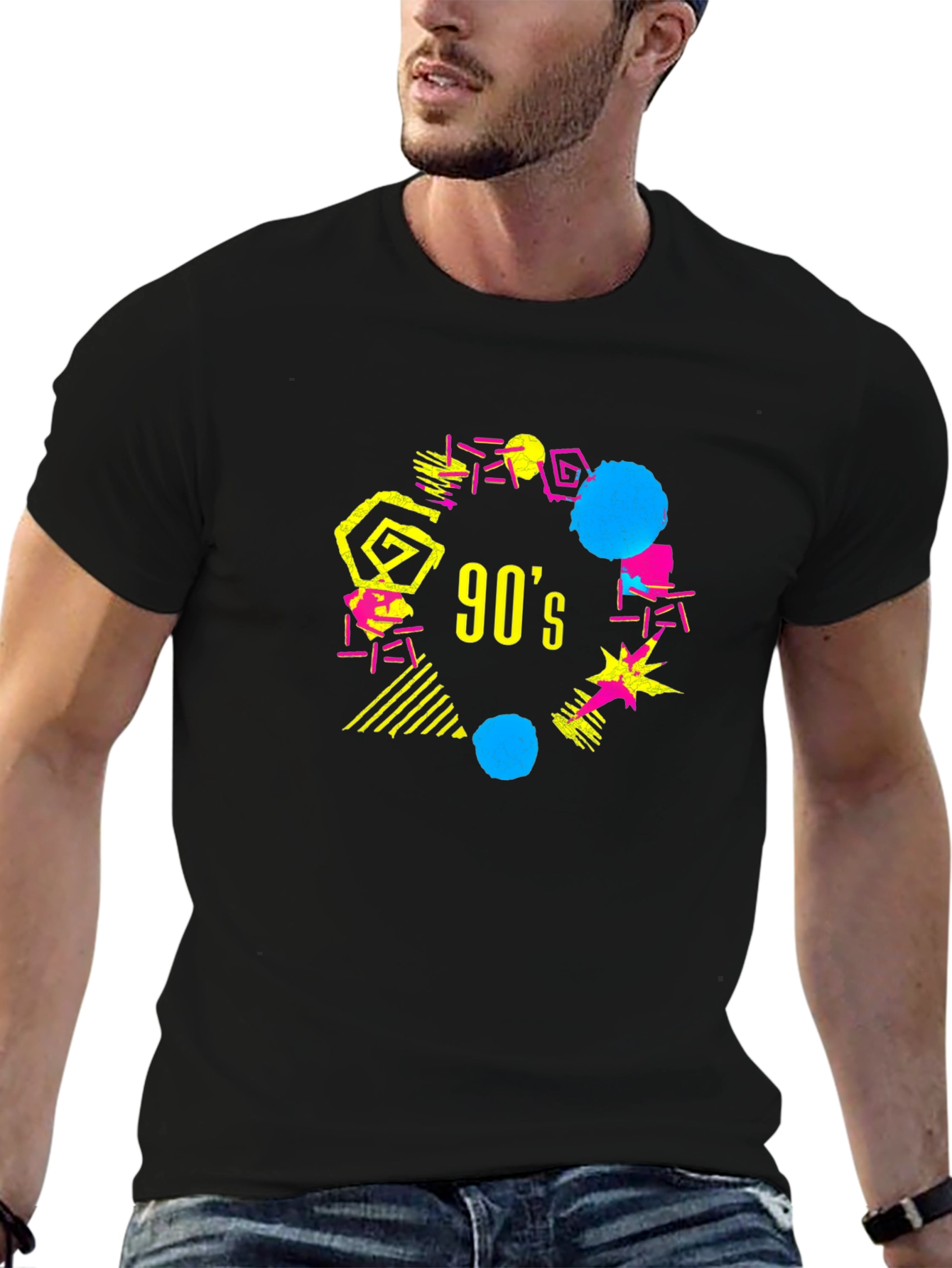 Retro 90s Graphic Tee - Nostalgic Style
