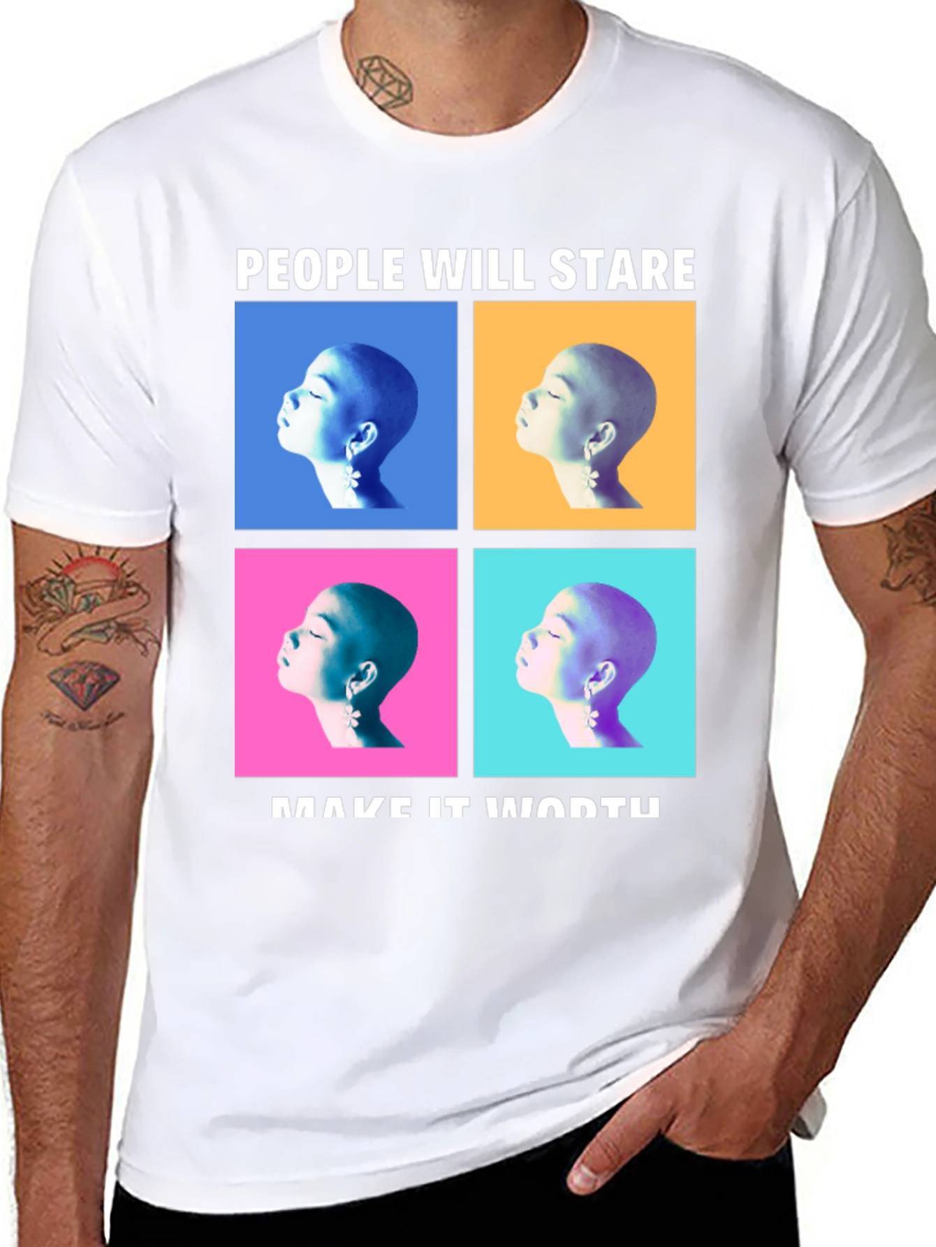Statement T-Shirt: People Will Stare Graphic Tee