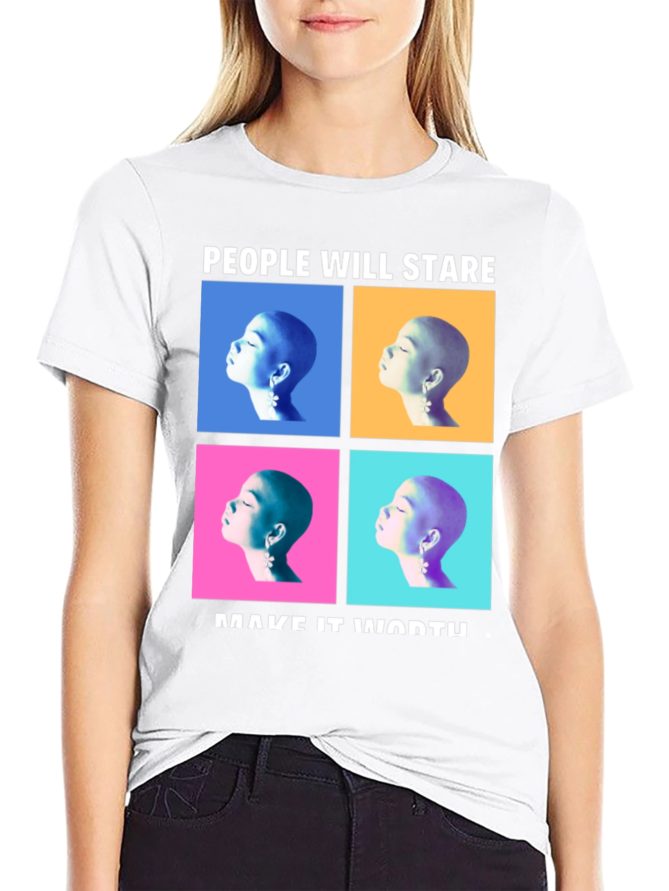 Statement T-Shirt: People Will Stare Graphic Tee