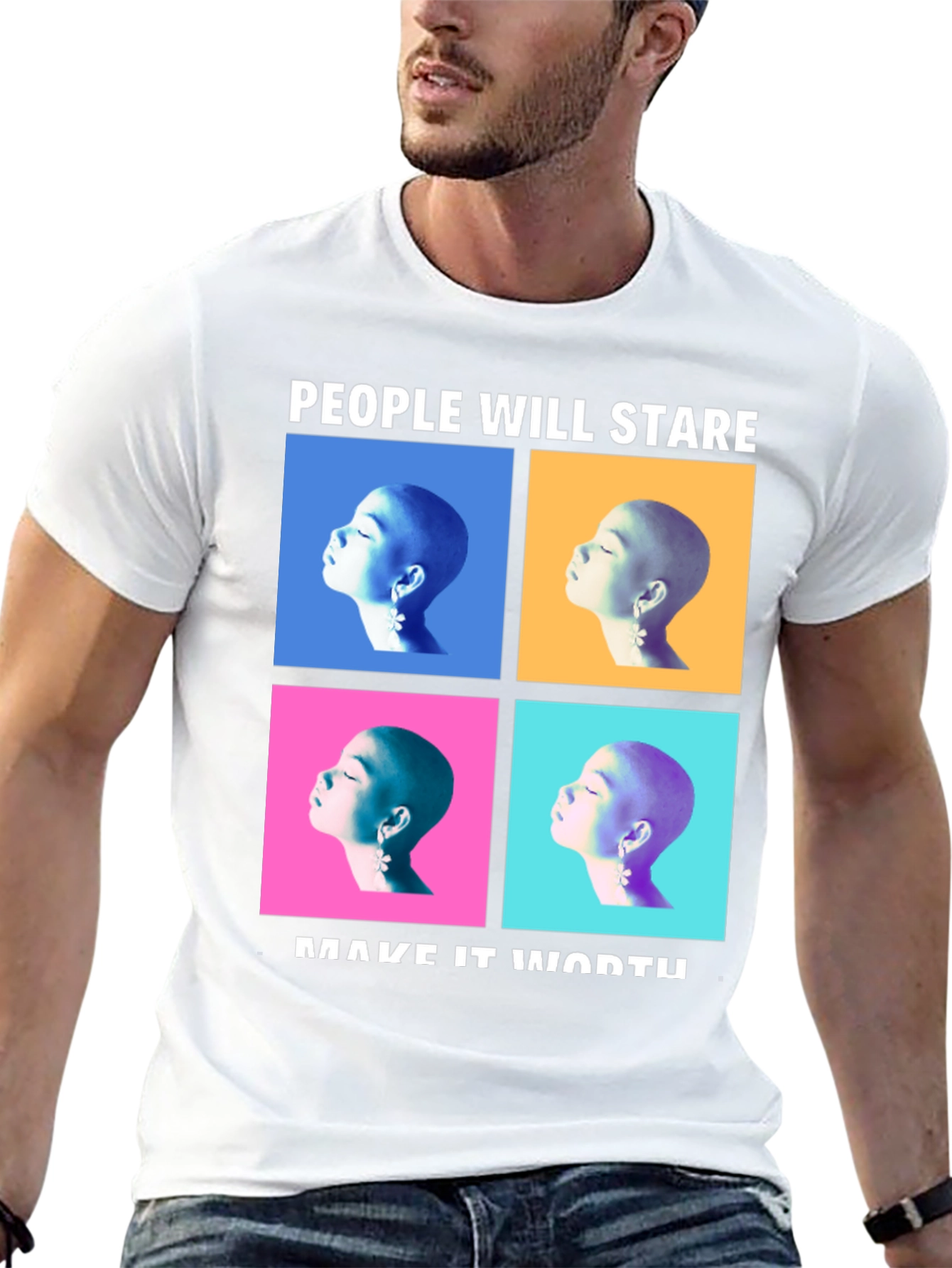 Statement T-Shirt: People Will Stare Graphic Tee
