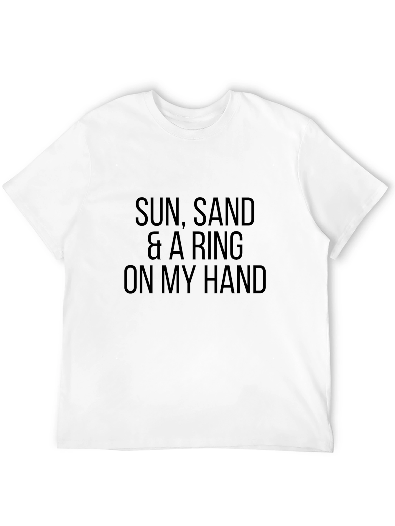 Sun Sand Ring On My Hand Graphic T-Shirt