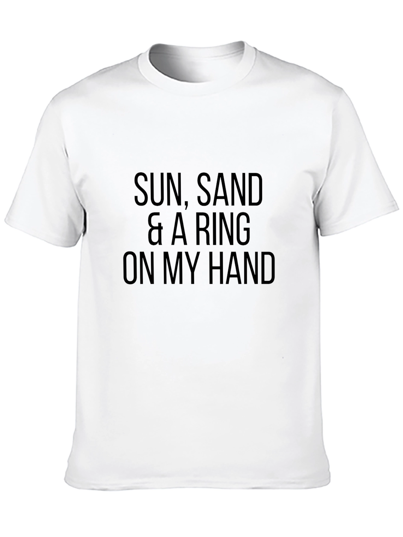 Sun Sand Ring On My Hand Graphic T-Shirt