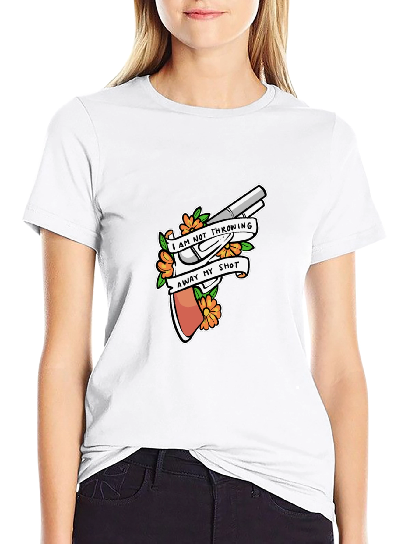 Shot Tattoo Graphic T-Shirt