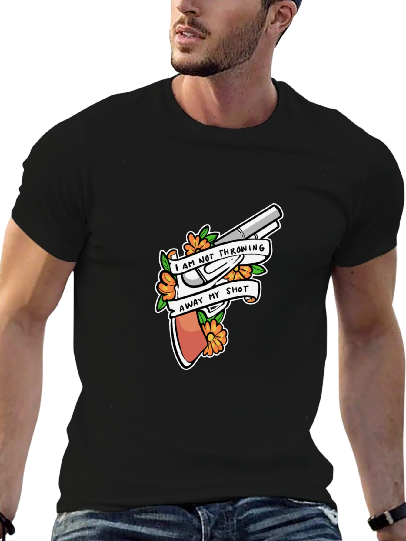 Shot Tattoo Graphic T-Shirt
