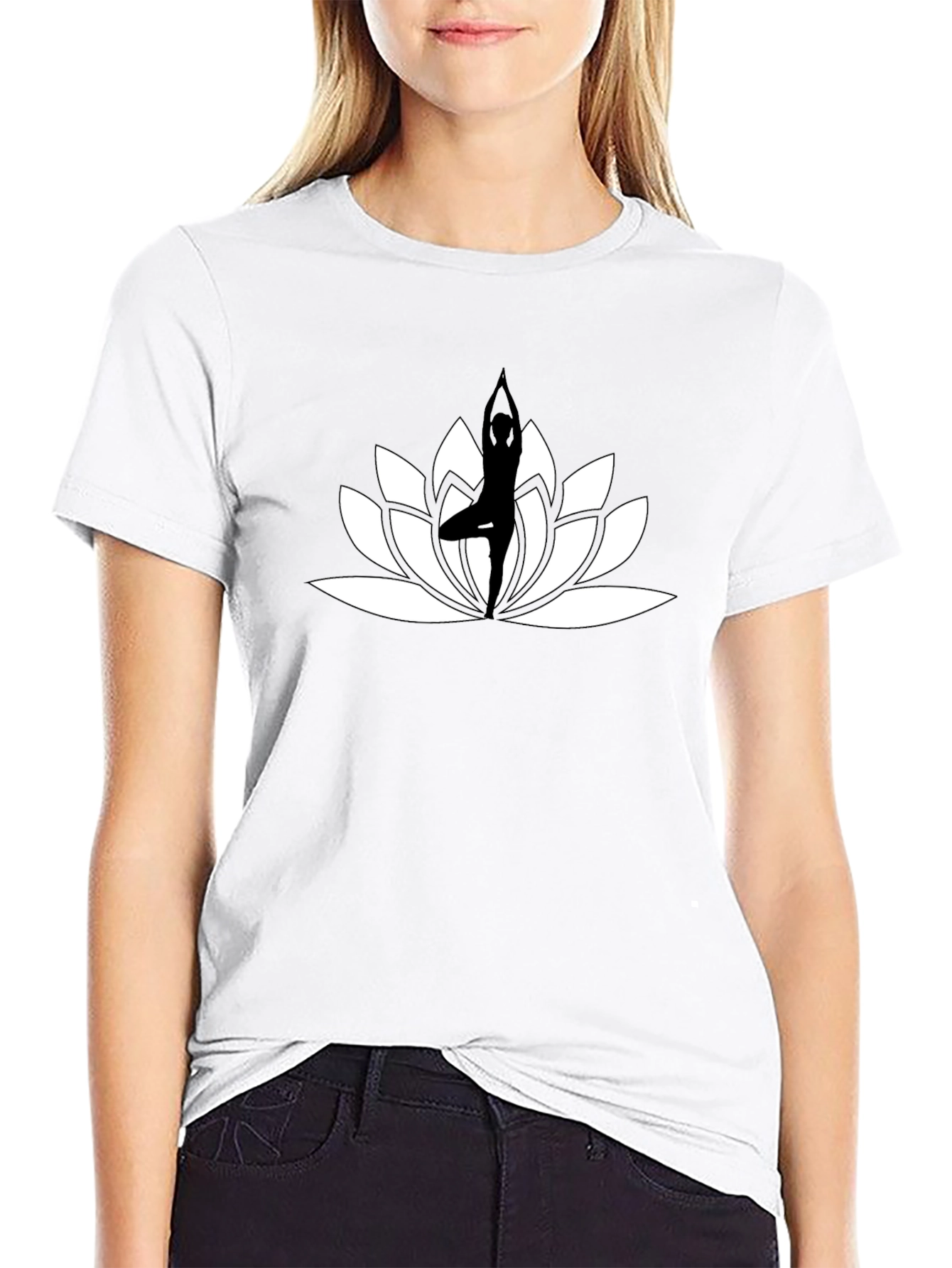 Lotus Pose Graphic Tee