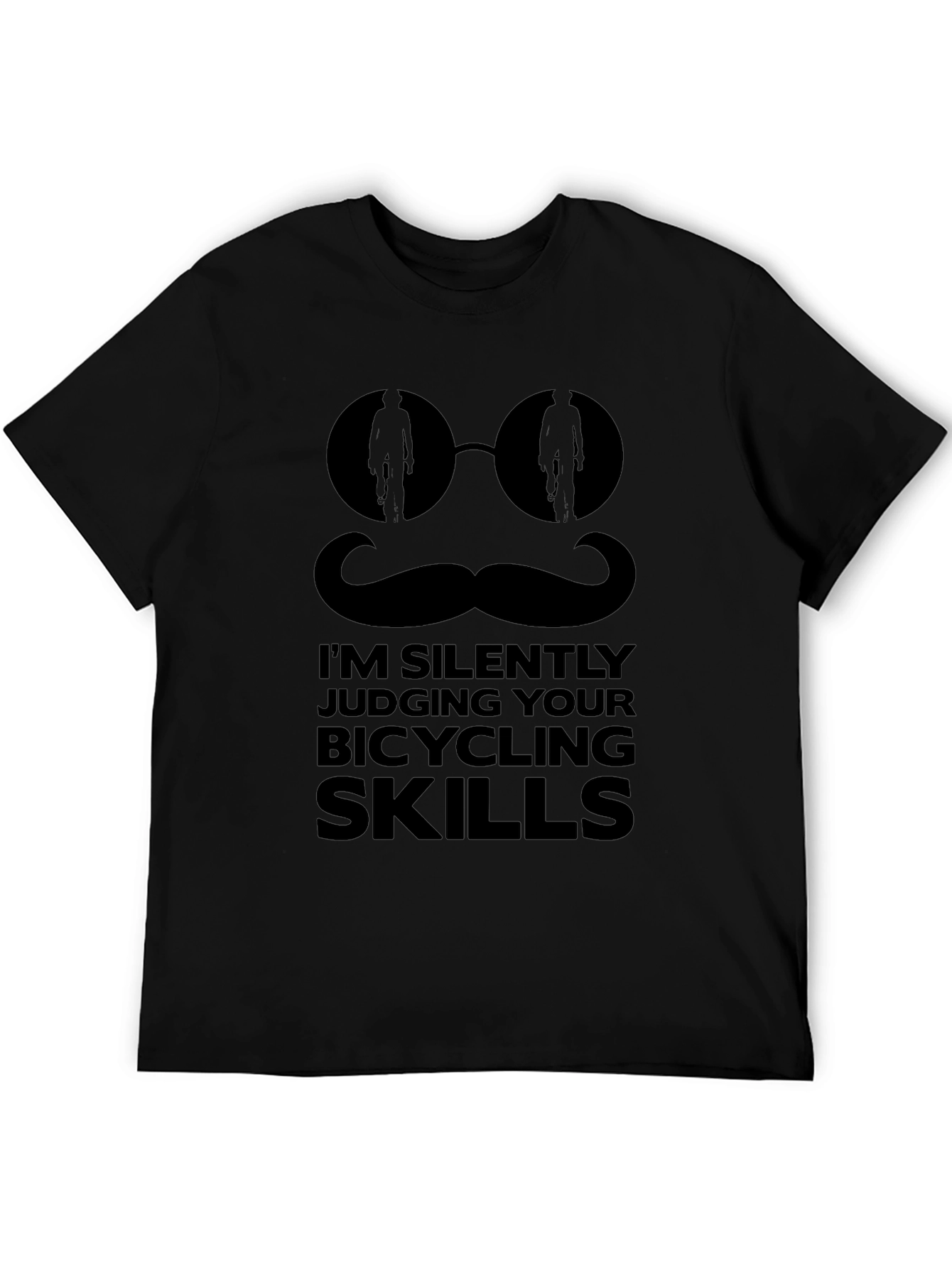 Funny Bicycling Skills Judging T-Shirt
