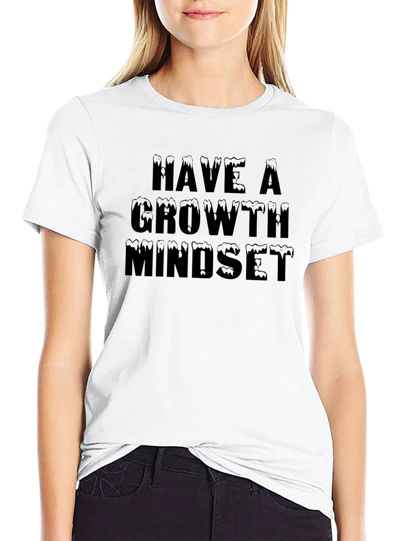 Growth Mindset Black T-Shirt