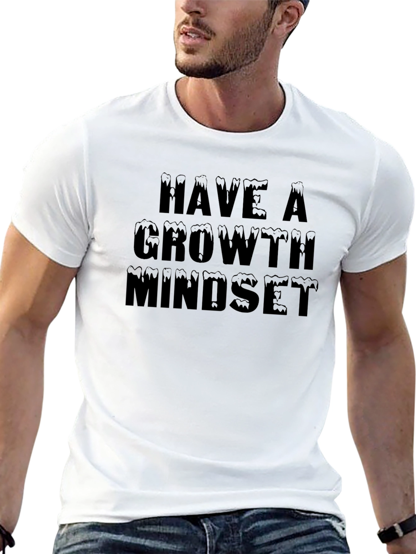 Growth Mindset Black T-Shirt