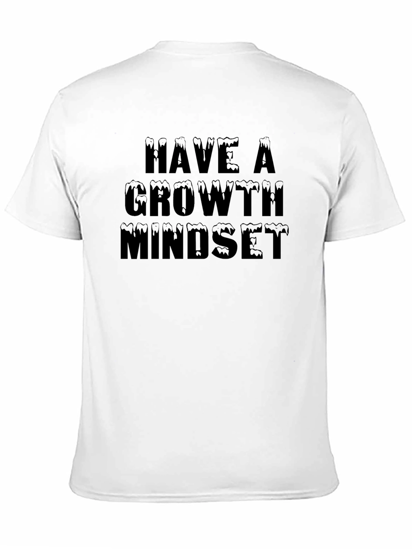 Growth Mindset Black T-Shirt