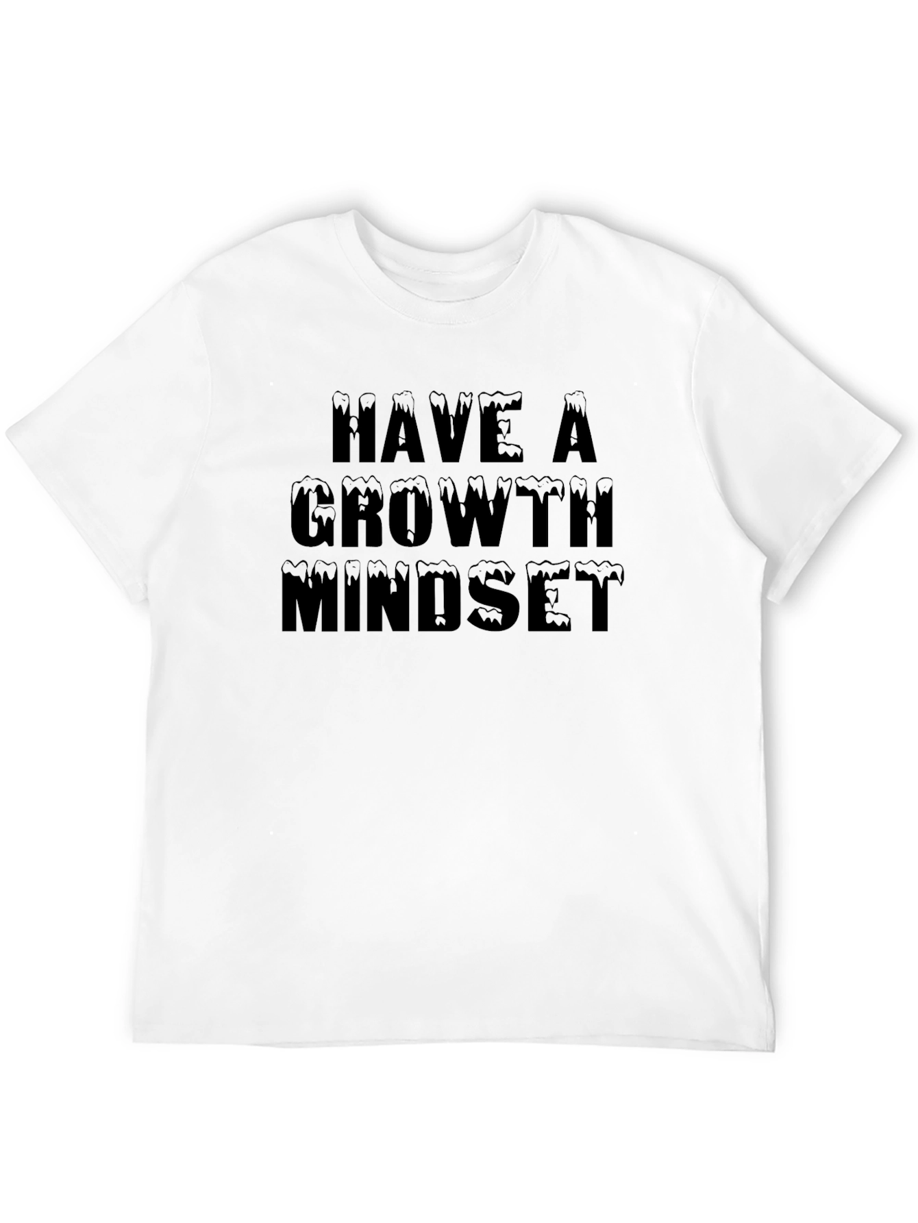 Growth Mindset Black T-Shirt