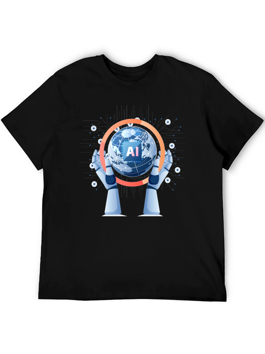 AI World Graphic T-Shirt