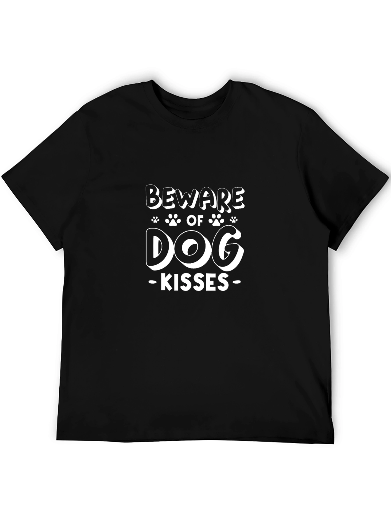 Beware of Dog Kisses Graphic T-Shirt
