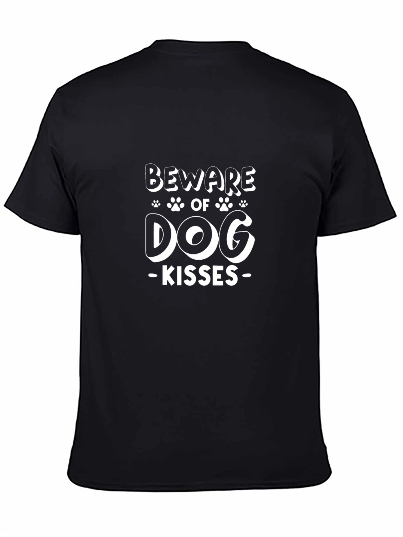 Beware of Dog Kisses Graphic T-Shirt