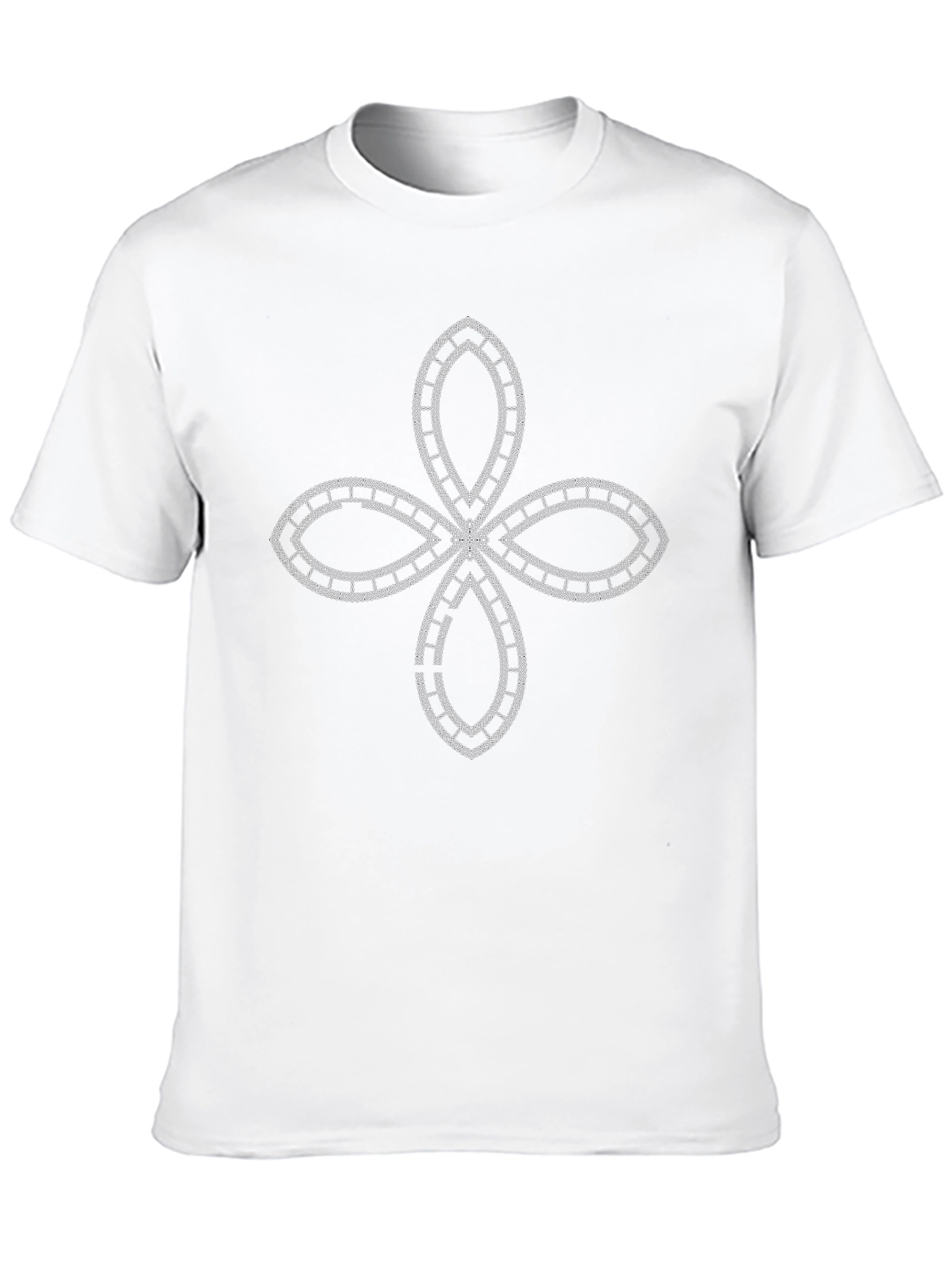 Black Floral Graphic Tee - Modern Casual Style