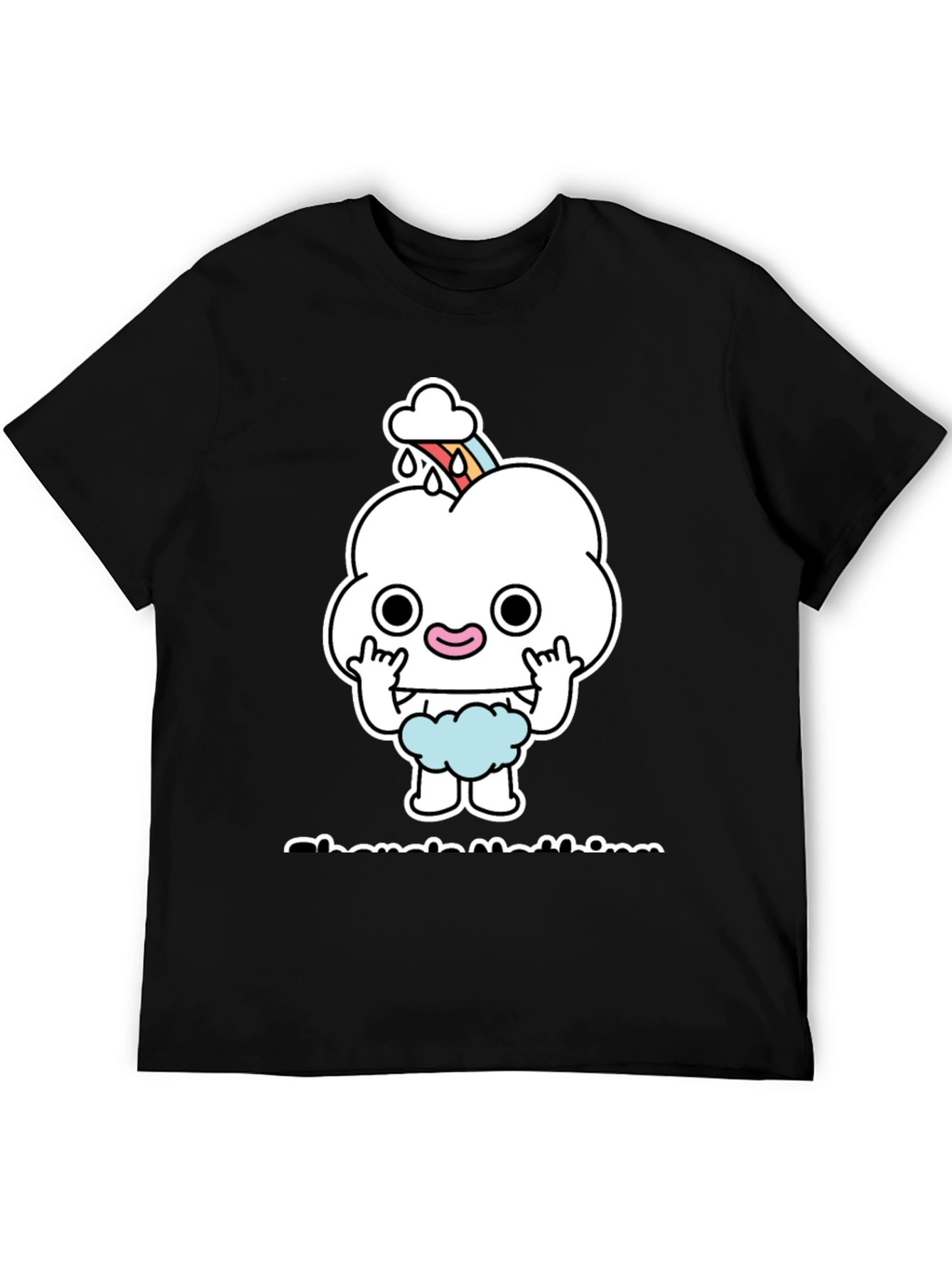 Funny Cartoon Cloud T-Shirt