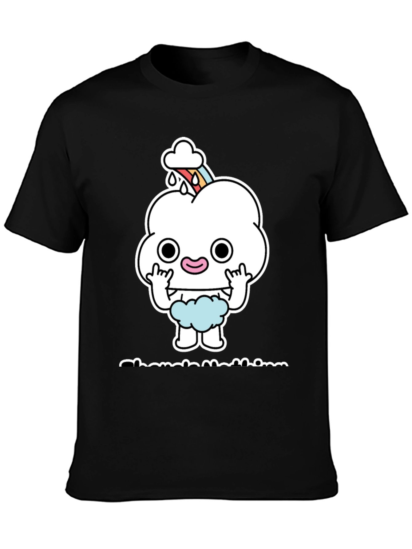 Funny Cartoon Cloud T-Shirt