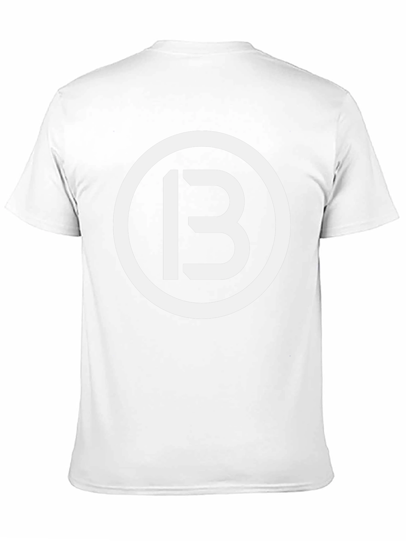 Black T-Shirt with White 13 Circle Logo